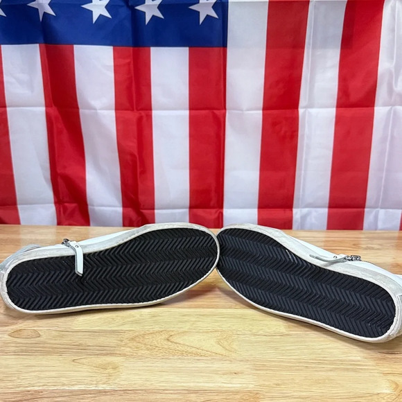 Sam Edelman Cream High-Top Sneakers - Picture 4 of 5